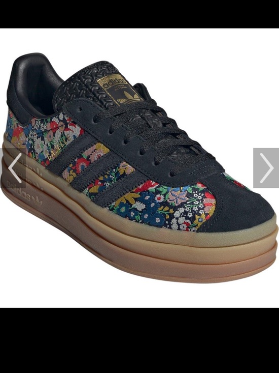 adidas Shoes - NWT adidas x Liberty of London Gazelle Black Floral Platform Sneakers